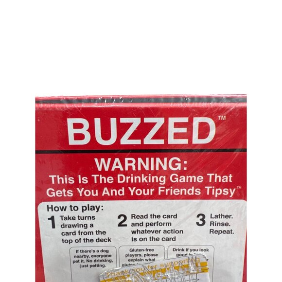 Buzzed First Expansion Pack Card Game 180 Cards party game SKU8170 - Picture 3 of 6